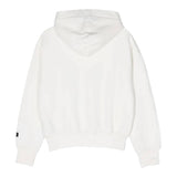 MSGM felpa chiusa con cappuccio tinta unita Bianco per Bambino F3MSJUHS1 BIANCO MSGM 