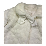NINNAOH cappotto pelliccia tinta unita Panna per Neonata I1828 PANNA NINNAOH 