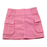 Lu Lu By Miss Grant Gonna Tinta Unita con Zip per Bambina LL3407 ROSA LU LU BY MISS GRANT 