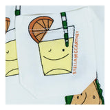 Stella Mccartney Bermudashorts aus einfarbigem Fleece mit Prints in Weiß für Neugeborene