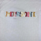 Missoni Schlichtes T-Shirt mit Kontrastärmeln in Weiß für Mädchen