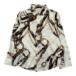 Daniele Alessandrini Camicia Manica Lunga Tinta Unita Stampa Fantasia per Bambino 1235C00117 BEIGE DANIELE ALESSANDRINI 