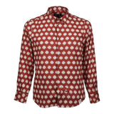 Paolo Pecora Camicia tinta unita con Fantasia Ruggine per Bambino P3700 RUGGINE PAOLO PECORA 