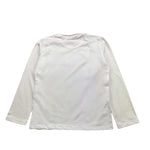 MOUSSE shirt girocollo tinta unita con stampa Bianco per Neonata HKTL362W1 BIANCO MOUSSE 
