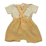 Teddy E Minou Completo 2 Pezzi T-Shirt-Salpette per Neonato E25CP066C0070X GIALLO TEDDY E MINOU 
