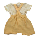 Teddy E Minou Completo 2 Pezzi T-Shirt-Salpette per Neonato E25CP066C0070X GIALLO TEDDY E MINOU 