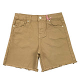 Vicolo Short Einfarbig mit verstellbarer Taille Beige für Baby Mädchen