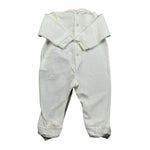 Elisabetta Franchi Tutina Manica Lunga tinta unita Bianco per Neonata ENTU50 BIANCO ELISABETTA FRANCHI 