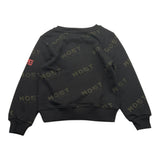 Most Los Angeles Crewneck Sweatshirt Einfarbig Logo Schwarz Für Jungen