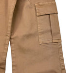 LU LU BY MISS GRANT pantalone modello a palazzo tinta unita con elastico in vita Cammello per Bambina LL2994 CAMMELLO LU LU BY MISS GRANT 