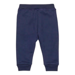DSQUARED2 pantalone tuta tinta unita con logo Blu per Neonato DQ2498 BLU DSQUARED2 