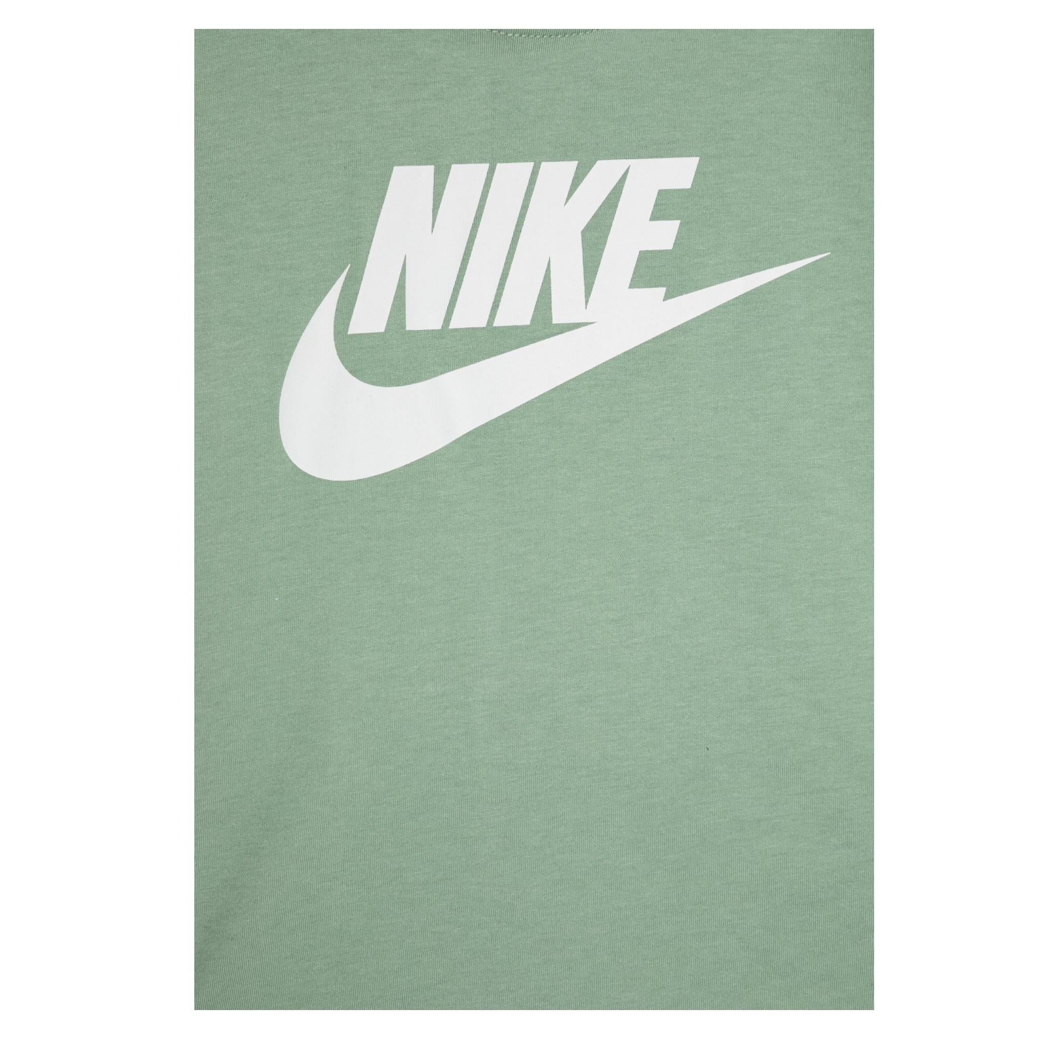 Nike Completo 2 Pezzi T-Shirt-Bermuda Tinta Unita per Bambino 86L596X VERDE NIKE 