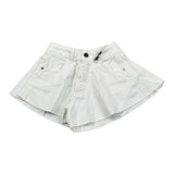 Gavroche Short tinta unita Modello A Farfalla Bianco per Bambina GA31 BIANCO GAVROCHE 