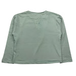 LOSAN shirt girocollo tinta unita con stampa Verde acqua per Bambina 51032941022015J VERDE ACQUA LOSAN 