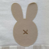 Marlu' Complete T-Shirt-Bermuda Zweifarbig Weiß/Beige Für Neugeborene