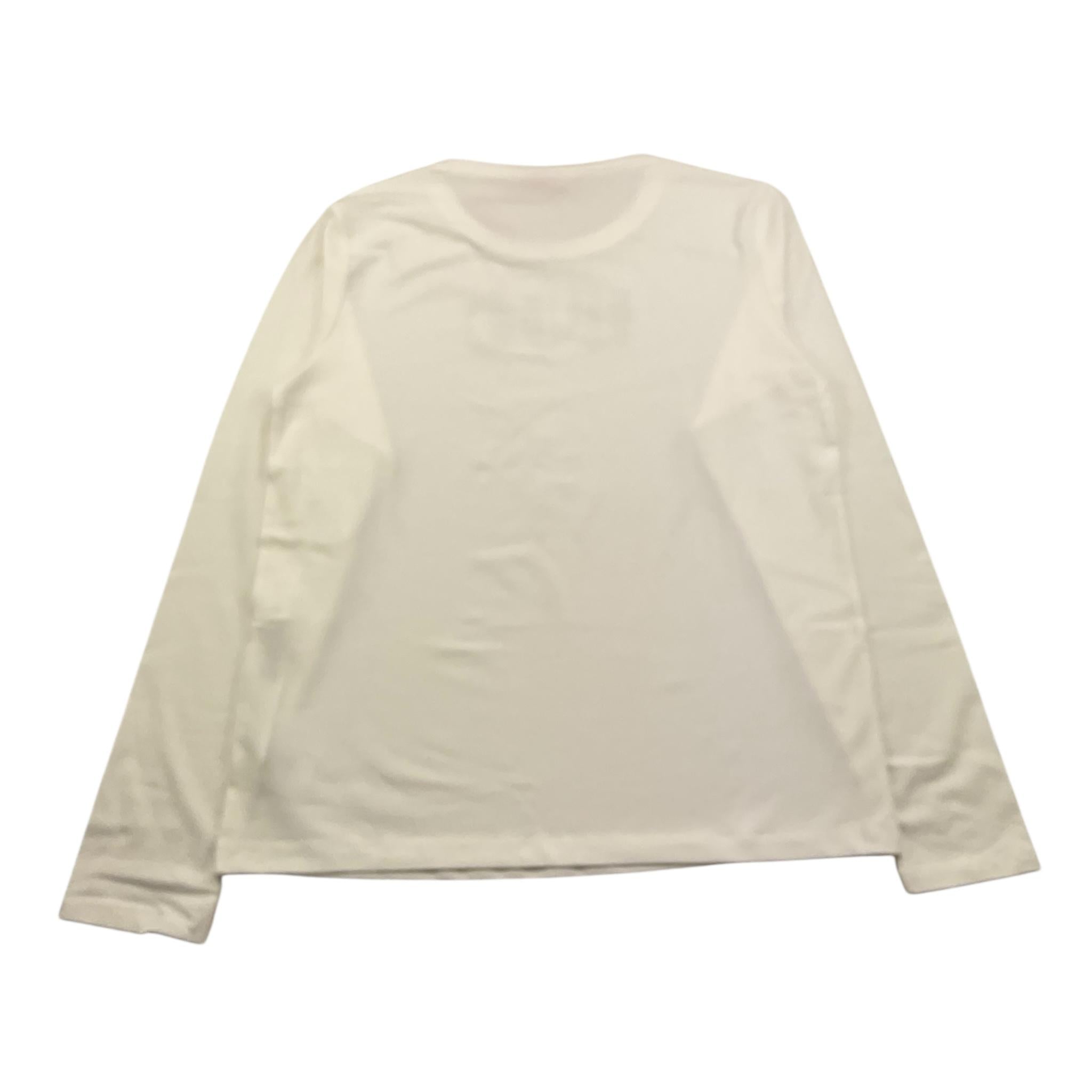 LIU JO shirt girocollo tinta unita con stampa Bianco per Bambina GF4094X BIANCO LIU JO 