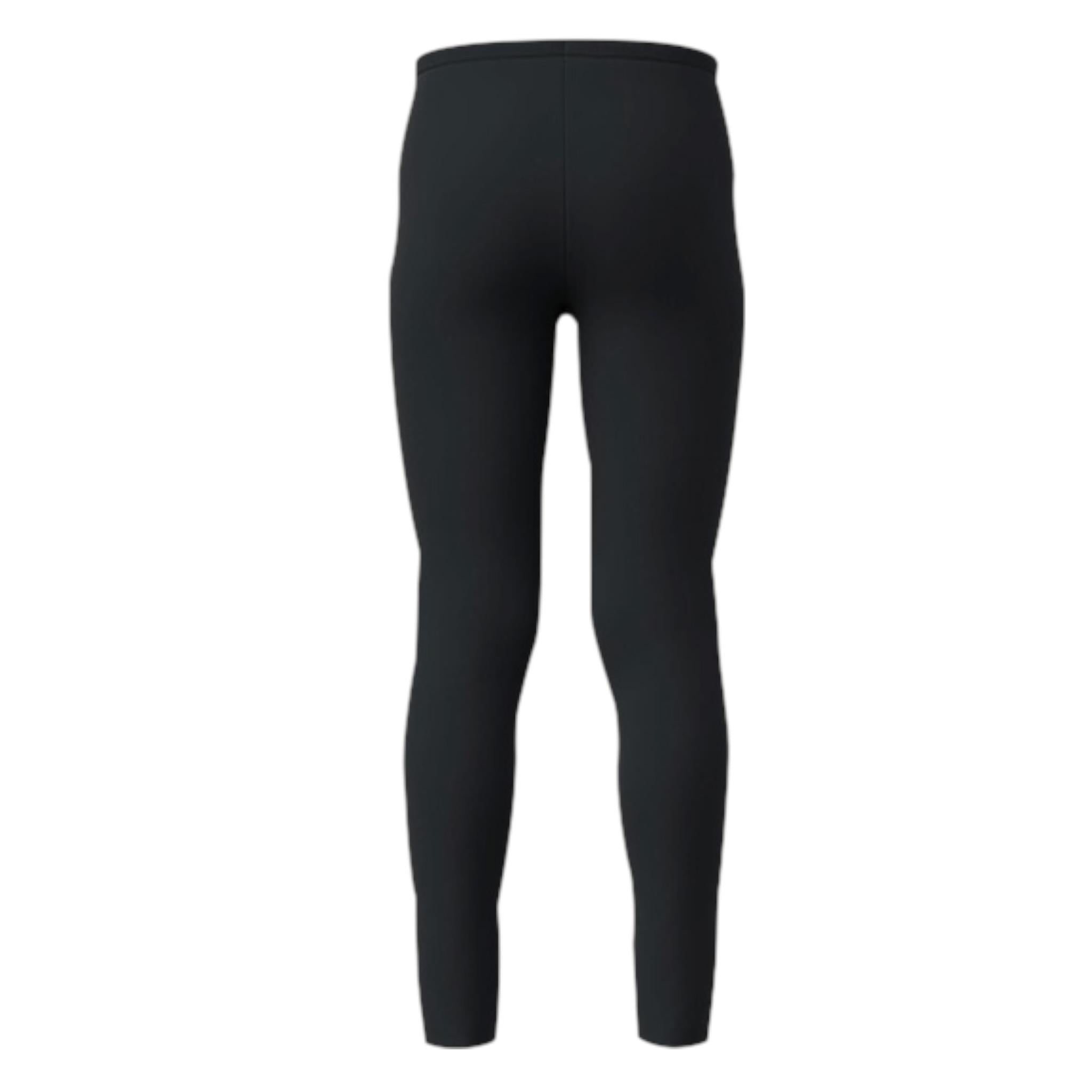 Diesel Leggins tinta unita con Logo Nero per Bambina J01253 NERO DIESEL 