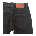 TRUSSARDI jeans tinta unita con elastico in vita Nero per Neonato TIA25088JE NERO TRUSSARDI 