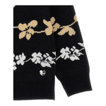 MONNALISA maglia girocollo tinta unita cn ricami in contrasto Nero per Bambina 19B619 NERO MONNALISA 