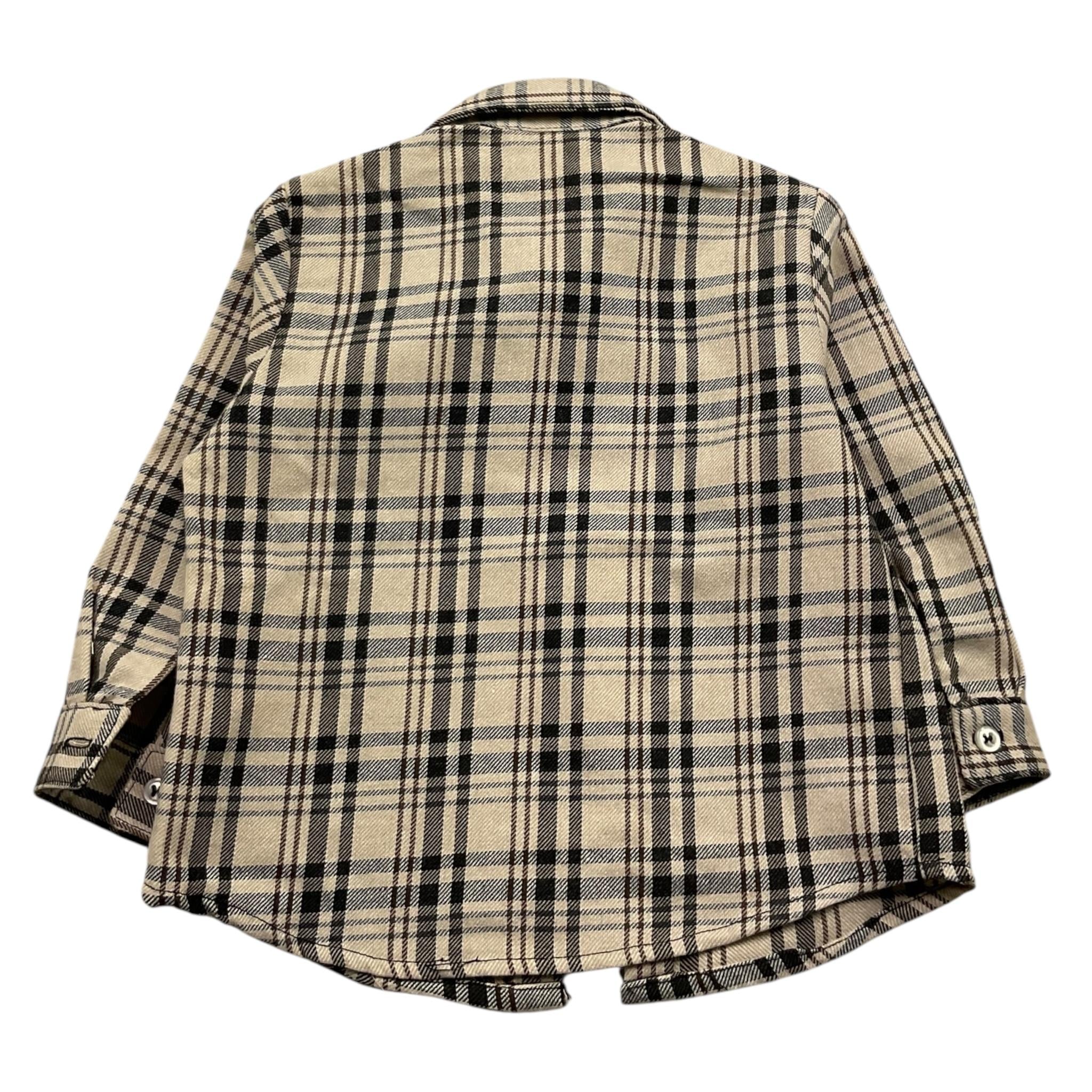 MANUEL RITZ camicia manica lunga stampa fantasia Beige per Neonato MR2833 BEIGE MANUEL RITZ 