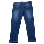 EMC jeans tint unita cn strappi e girovita regolabile Blu per Bambina BZ7110 BLU EMC 