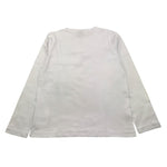 MARIUCCIA shirt girocollo tinta unita con stampa brillantinata Bianco per Neonata MBFW23T209NX BIANCO MARIUCCIA 