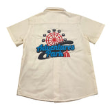 Mood_One Camicia Mezza Manica Tinta Unita per Bambino 395M PANNA MOOD_ONE 