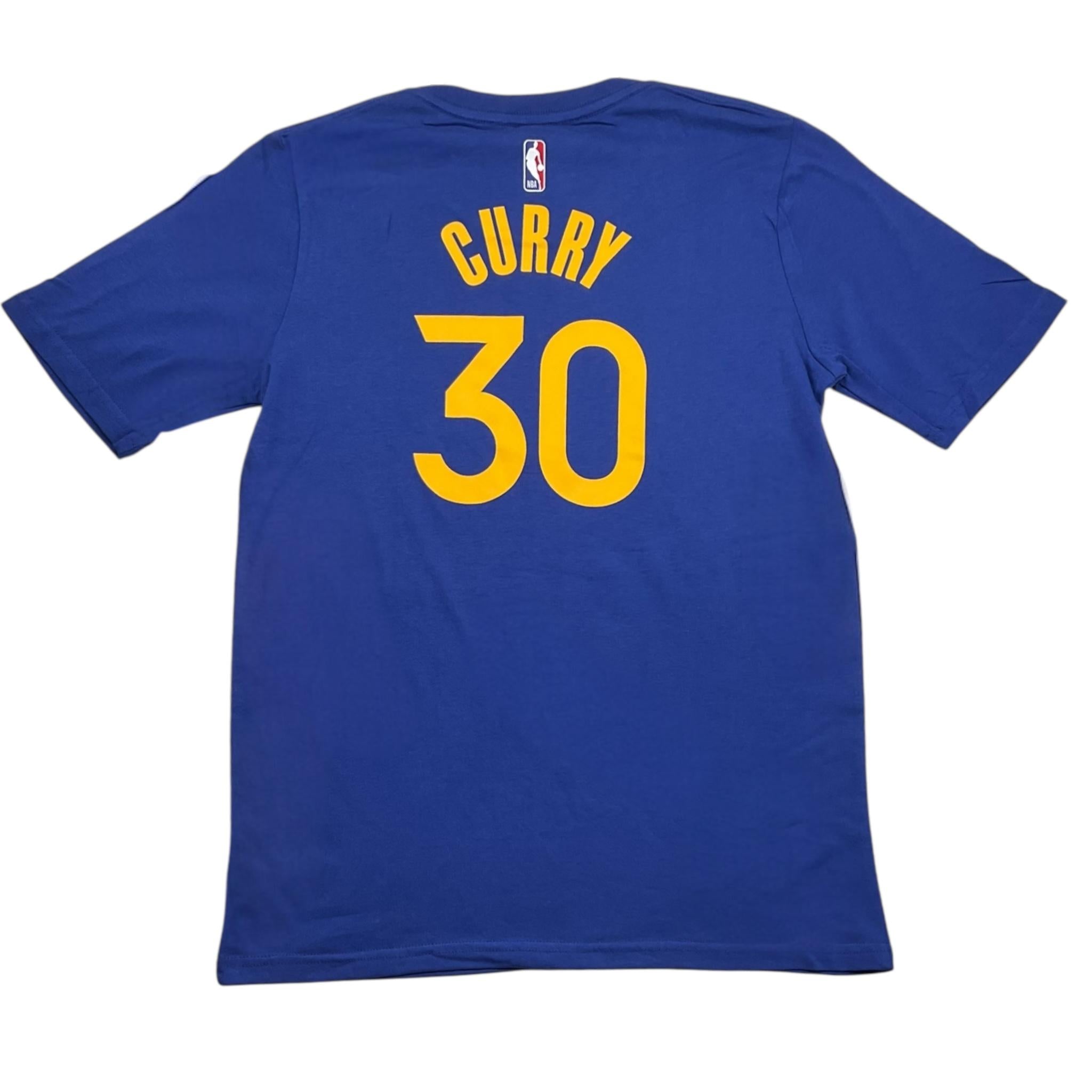 NBA t-shirt girocollo tinta unita con stampa Blu per Bambino EK2B7NN00B01 BLU NBA 