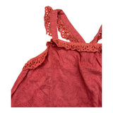 Losan Einfarbiges Tanktop mit rosa Fantasy-Print für Mädchen