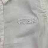 Guess Camicia Tinta Unita con Logo per Neonato N3YH04WE5W0 BIANCO GUESS 