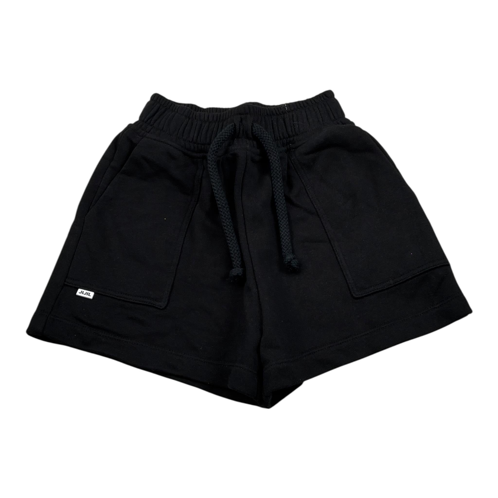 Jijil Short tinta unita In Tuta Nero per Bambina JJE22SH002 NERO JIJIL 