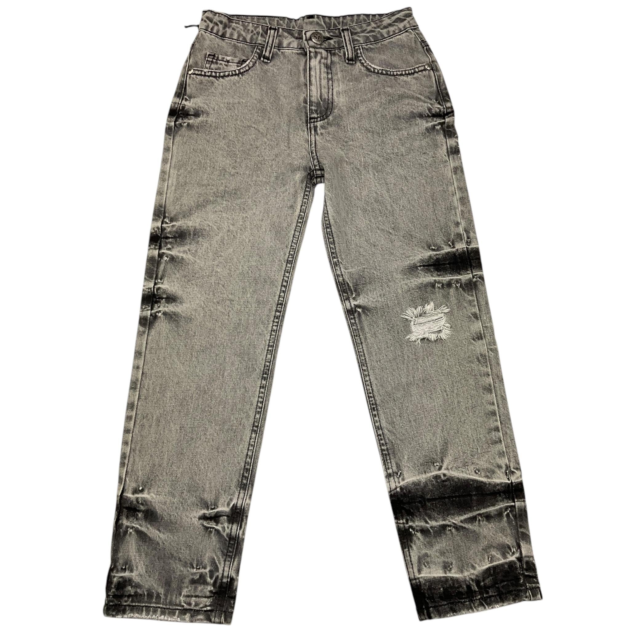 JOHN RICHMOND jeans tinta unita con girovita regolabile Grigio per Bambino RBA25239JE GRIGIO JOHN RICHMOND 