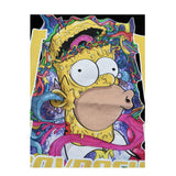 Gavroche T-Shirt Girocollo tinta unita con Stampa Nero per Bambino B928 NERO GAVROCHE 