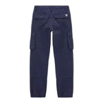 GUESS pantalone tinta unita con tasconi Blu per Bambino L3YB04WE1L0 BLU GUESS 