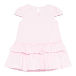 Monnalisa Abito Girocollo Tinta Unita per Bambina 17E902 ROSA MONNALISA 