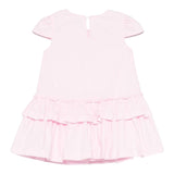 Monnalisa Abito Girocollo Tinta Unita per Bambina 17E902 ROSA MONNALISA 