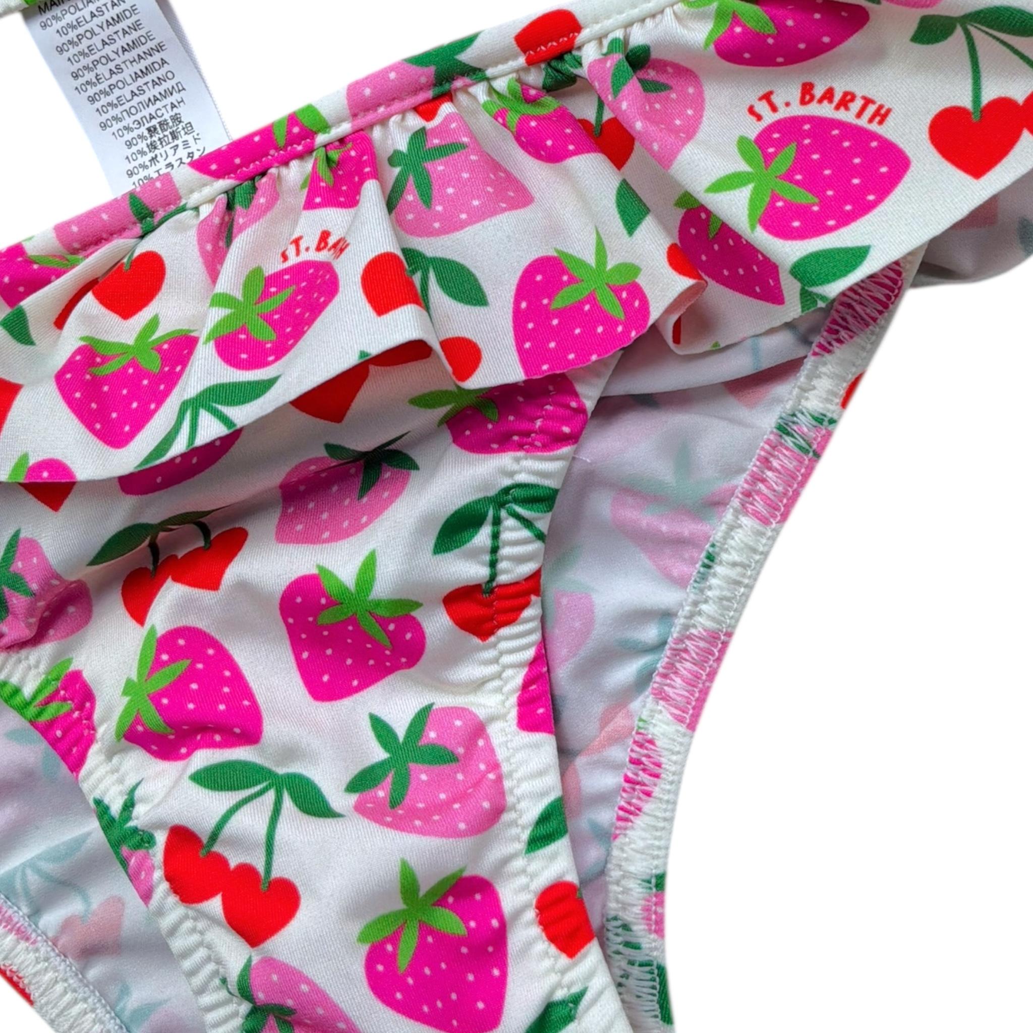 Saint Barth Costume 2 Pezzi Fascia-Slip per Bambina 00516L PANNA SAINT BARTH 