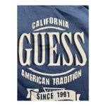GUESS shirt girocollo tinta unita con stampa Blu per Neonato N4YI30K8HM4X BLU GUESS 