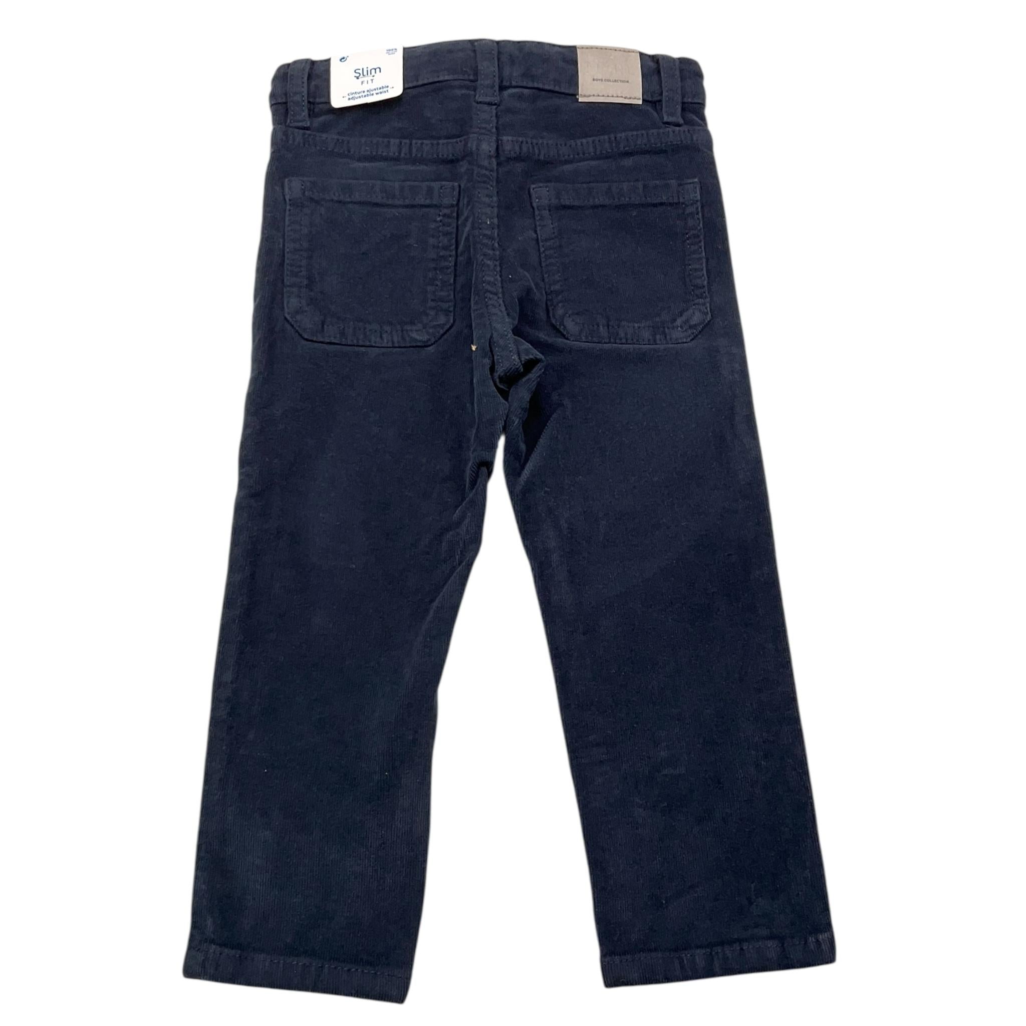 MAYORAL pantalone tinta unita in camoscio Blu per Neonato 502NX BLU MAYORAL 