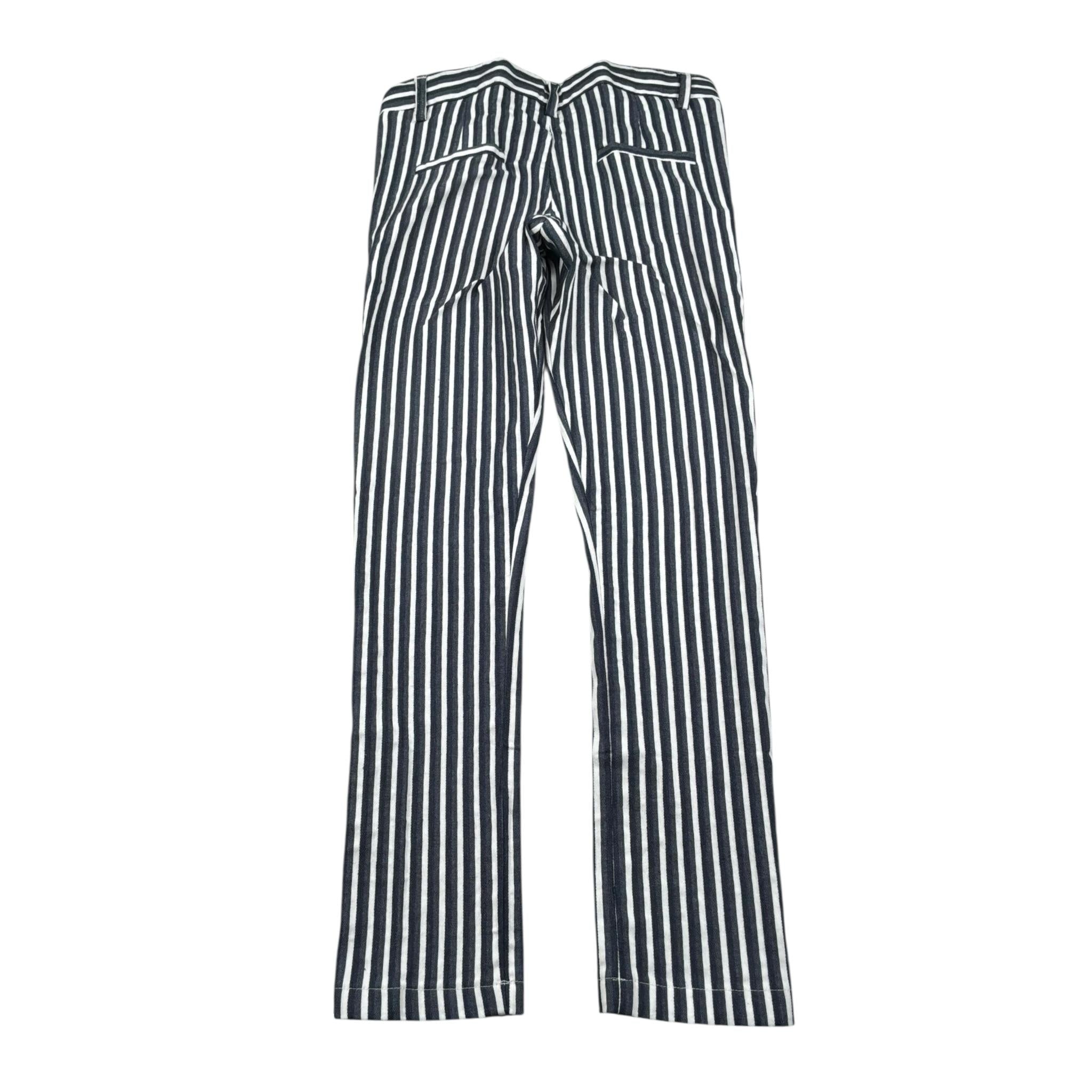 Manuel & Frank Pantalone Tinta Unita con Stampa A Righe per Bambino MF1192R BLU MANUEL & FRANK 