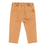 MOSCHINO pantalone tinta unita con elastico in vita Cammello per Bambino MUP051 CAMMELLO MOSCHINO 
