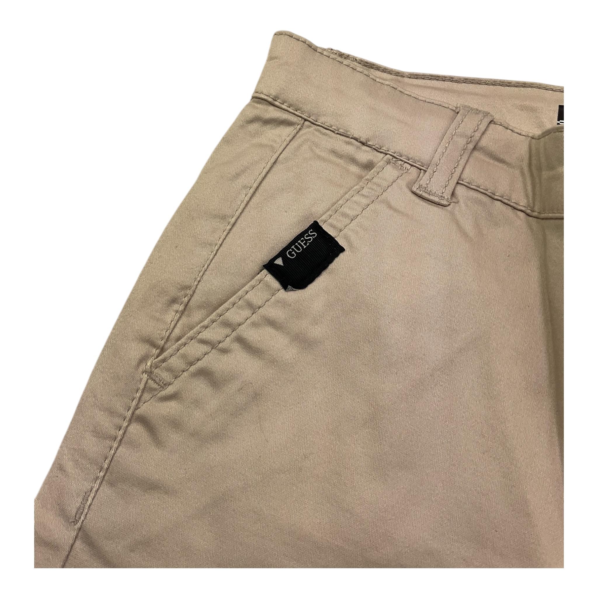 Guess Bermuda Tinta Unita con Girovita Regolabile per Bambino L71D58W7RQ00 BEIGE GUESS 