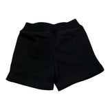 Dsquared2 Bermuda Felpa Tinta Unita con Logo per Neonato DQ2871 NERO DSQUARED2 