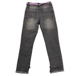 EMC jeans tinta unita con borsetta Nero per Bambina BZ7106 NERO EMC 