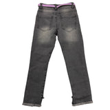 EMC jeans tinta unita con borsetta Nero per Bambina BZ7106 NERO EMC 