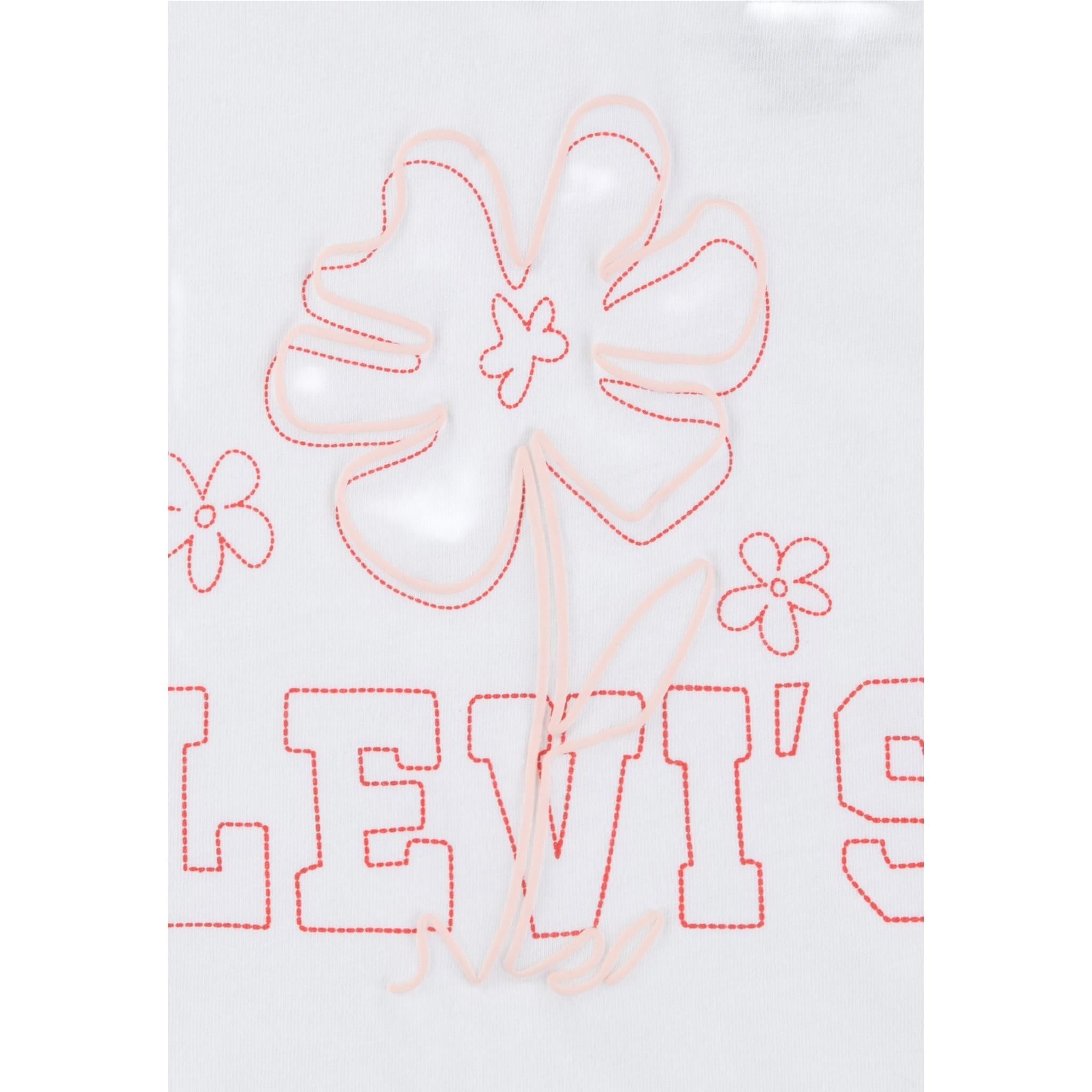 Levi'S Completo 3 Pezzi Felpa-Jeans-T-Shirt Corallo per Neonata 1EM259 CORALLO LEVI'S 