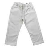 Trussardi Pantalone Tinta Unita con Elastico In Vita per Neonato TIP25060PAX BIANCO TRUSSARDI 