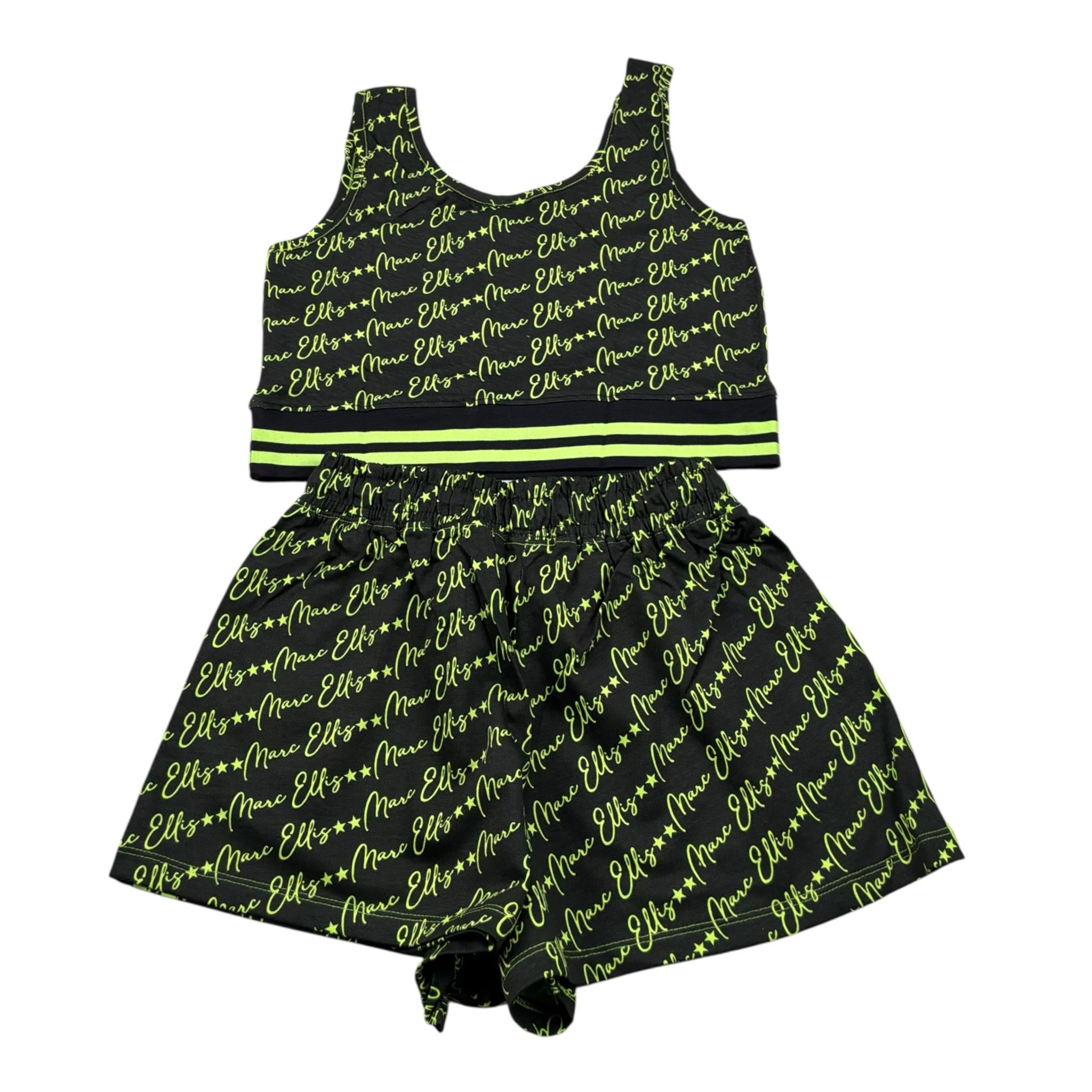 Marc Ellis Completo 2 Pezzi Top-Shorts Nero per Bambina JMJCM17412 NERO MARC ELLIS 