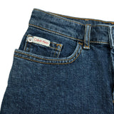 Calvin Klein Gonna In Denim tinta unita con Logo Blu per Bambina IG0IG02717 BLU CALVIN KLEIN 