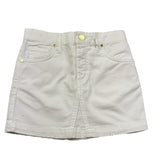 Lu Lu By Miss Grant Gonna Tinta Unita con Elastico In Vita per Bambina LL3562 BIANCO LU LU BY MISS GRANT 